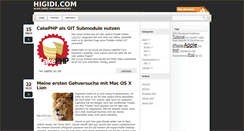 Desktop Screenshot of blog.higidi.com